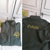 Men Fleece Jacket with 2pc Logo